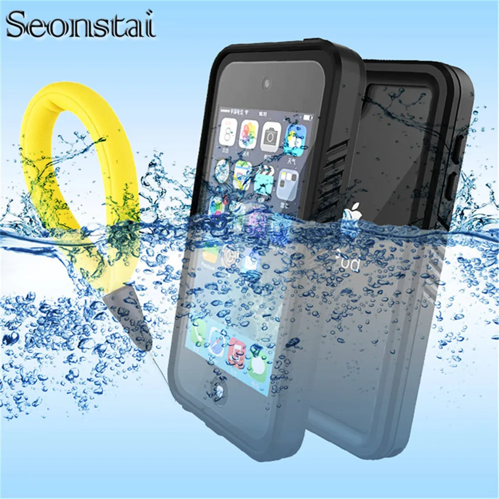 For Apple iPod Touch 7 Waterproof Case IP68 360 Degree Protection Dropproof Shockproof Diving Shell for iPod 5 6 Underwater Case
For Apple iPod Touch 7 Waterproof Case IP68 360 Degree Protection Dropproof Shockproof Diving Shell for iPod 5 6 Underwater Case