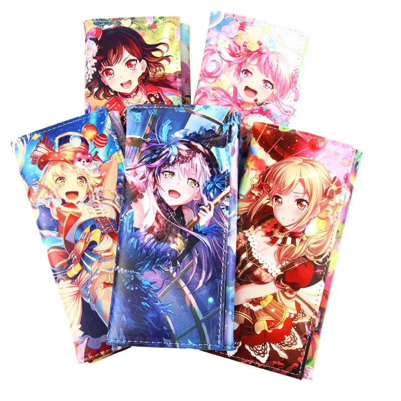 Anime BanG Dream! Long PU Leather Wallet Cartoon Wallet With Button Card Holder Purse for Cosplay Gift Money Bag
Anime BanG Dream! Long PU Leather Wallet Cartoon Wallet With Button Card Holder Purse for Cosplay Gift Money Bag