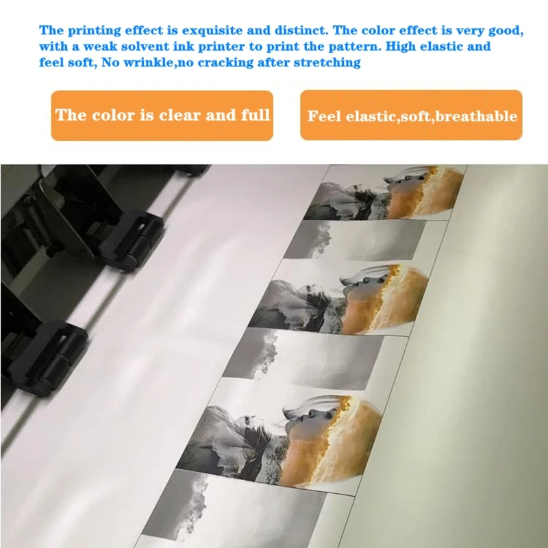 YC006 金银色high elastic PU printable vinly film (3)