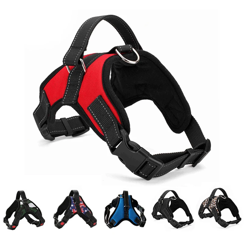 Reflective Dog Harness Adjustable Nylon K9 Harness Collar Leash Dog Leads for Small Large Dogs Walking Running Pets Accessories
Reflective Dog Harness Adjustable Nylon K9 Harness Collar Leash Dog Leads for Small Large Dogs Walking Running Pets Accessories