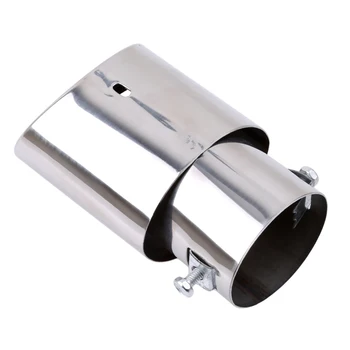 Universal Car Rear Round Exhaust Pipe Tail Muffler Tip Chrome Stainless Steel Automobile Muffler Tip Replacement Car Accessories
Universal Car Rear Round Exhaust Pipe Tail Muffler Tip Chrome Stainless Steel Automobile Muffler Tip Replacement Car Accessories