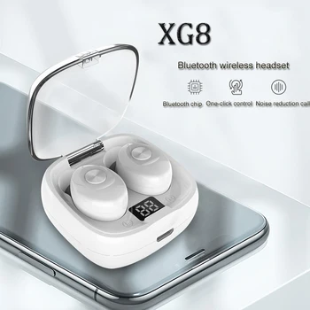 XG8 TWS Wireless Waterproof and Sweatproof Binaural HD Call HIFI Stereo Noise Cancelling Bluetooth Headset for ios Android
XG8 TWS Wireless Waterproof and Sweatproof Binaural HD Call HIFI Stereo Noise Cancelling Bluetooth Headset for ios Android