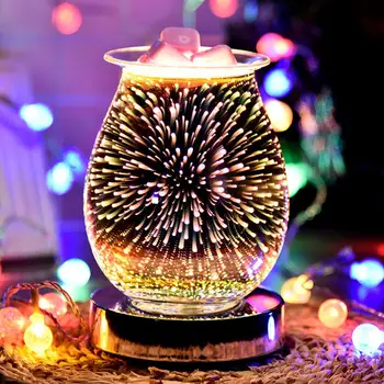 3D Fire-work Touch Aroma Diffuser Wax Melter Smokeless And Flameless Aromatherapy Lamp Creative Gift Decoration
3D Fire-work Touch Aroma Diffuser Wax Melter Smokeless And Flameless Aromatherapy Lamp Creative Gift Decoration