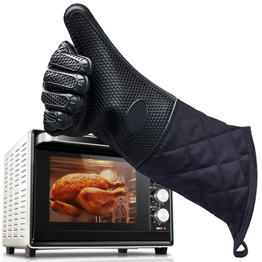 Long Silicone Gloves High Temperature Resistant Silicone Insulated Microwave Oven Anti-Scald Waterproof Slip
Long Silicone Gloves High Temperature Resistant Silicone Insulated Microwave Oven Anti-Scald Waterproof Slip