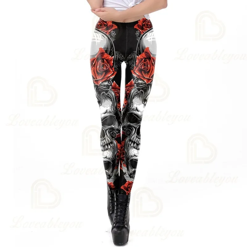 New Arrival Halloween Rose Ghosts Series Print Women Girl Sexy Leggings Mid Waist Elastic Fitness Warm Girl Leggings
New Arrival Halloween Rose Ghosts Series Print Women Girl Sexy Leggings Mid Waist Elastic Fitness Warm Girl Leggings