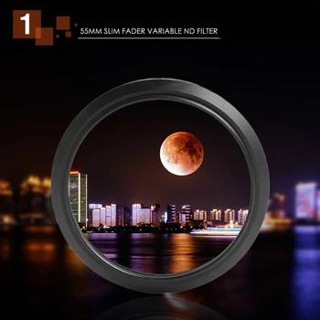40.5MM 46MM 52MM 55MM Slim Fader Variable ND Lens Filter Adjustable ND2 to ND400 Adjustable Neutral Density Lens Filter
40.5MM 46MM 52MM 55MM Slim Fader Variable ND Lens Filter Adjustable ND2 to ND400 Adjustable Neutral Density Lens Filter