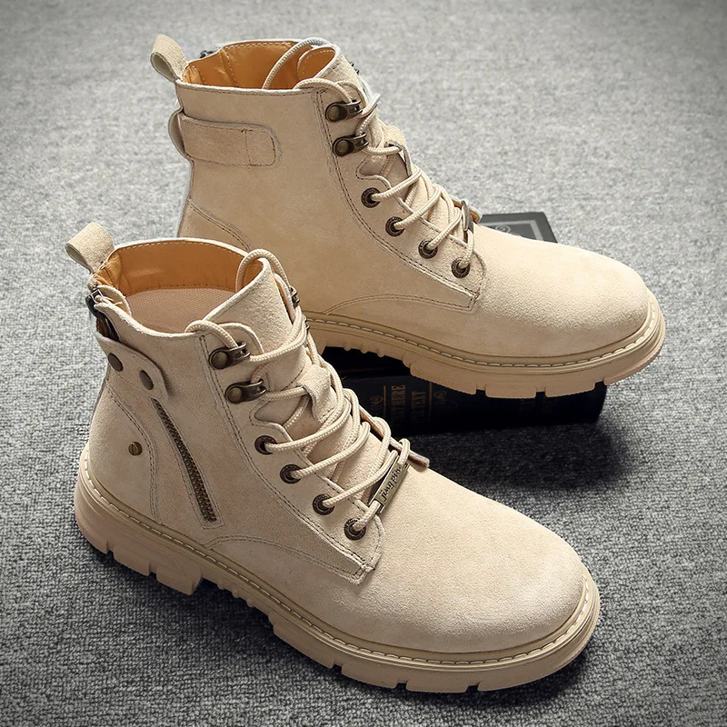 Policy Balance Winter New Style Martin Boots Versatile England Genuine Leather Mid-top Short Boots Desert Workwear MEN'S BOOTS C
Policy Balance Winter New Style Martin Boots Versatile England Genuine Leather Mid-top Short Boots Desert Workwear MEN'S BOOTS C