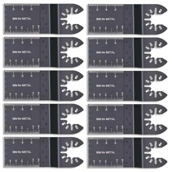 10pcs Bi-metal Saw Blade Oscillating Multifunction Tools For DeWalt Porter Cable
