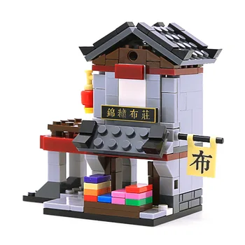 174Pcs Mini Cloth Shop Model Ancient Chinese Street Scene China Style Architecture Building Blocks Gift For Children Fun
174Pcs Mini Cloth Shop Model Ancient Chinese Street Scene China Style Architecture Building Blocks Gift For Children Fun