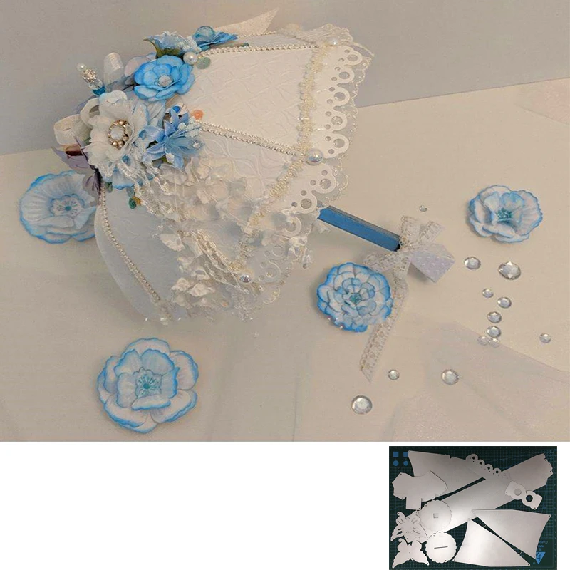 3D Umbrella Metal Cutting Dies For DIY Scrapbooking Album Paper Cards Decorative Crafts Embossing Die Cuts New 
3D Umbrella Metal Cutting Dies For DIY Scrapbooking Album Paper Cards Decorative Crafts Embossing Die Cuts New
