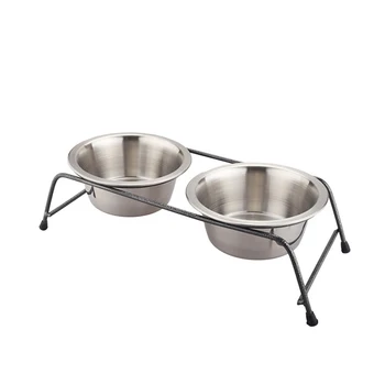 Dog Bowl Easy Clean Pet Supplies Feeding Removable Raised With Stand Home Garden Non Toxic Stainless Steel Double Diner Feeder
Dog Bowl Easy Clean Pet Supplies Feeding Removable Raised With Stand Home Garden Non Toxic Stainless Steel Double Diner Feeder
