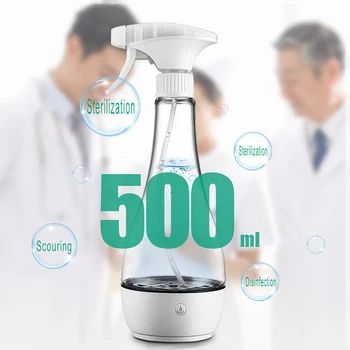 500ML Portable 15W 7.4V Household Hypochlorous Acid Water Making Machine Electrolytic Water Disinfection Electrolysis Machine
500ML Portable 15W 7.4V Household Hypochlorous Acid Water Making Machine Electrolytic Water Disinfection Electrolysis Machine