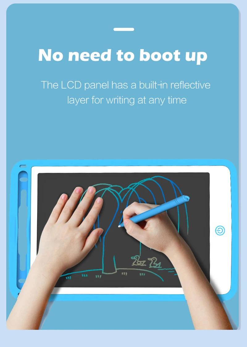 Generic 12108.56.5 Inch LCD Drawing Board Baby Early Educational