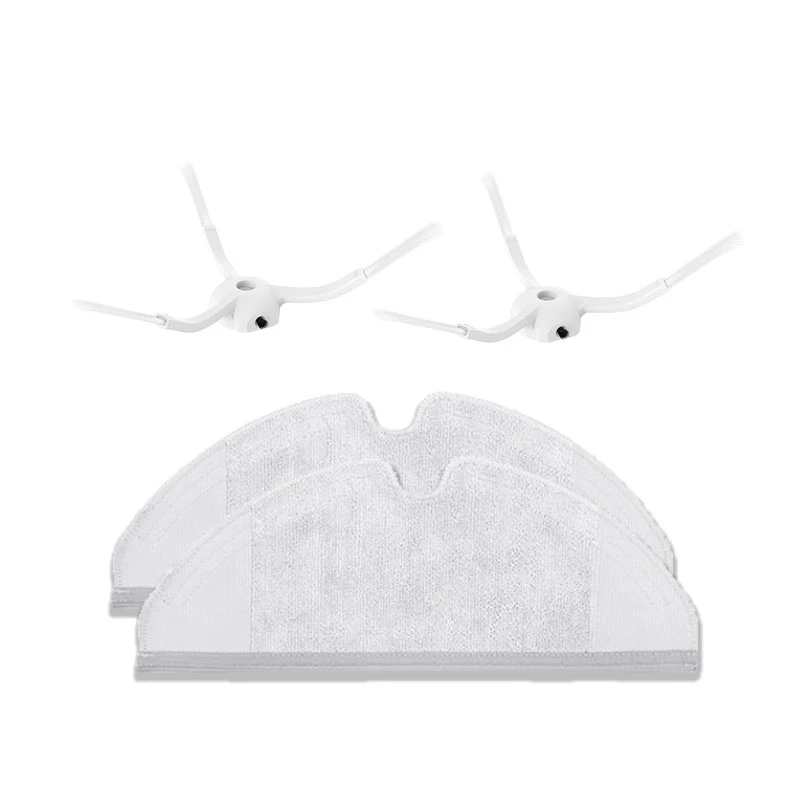 4Pcs/set Cleaning Mop with Side Brush Replacement for Roborock Robot S50 S51 S55 Vacuum Cleaner Spare Parts Kits
4Pcs/set Cleaning Mop with Side Brush Replacement for Roborock Robot S50 S51 S55 Vacuum Cleaner Spare Parts Kits
