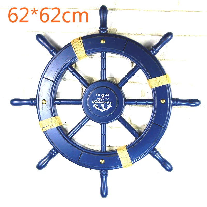 Y239,62cm Mediterranean Style Decorative Ornaments Wooden Rudder Wall Bar Decoration Helmsman Wood Crafts Decoration Crafts
Y239,62cm Mediterranean Style Decorative Ornaments Wooden Rudder Wall Bar Decoration Helmsman Wood Crafts Decoration Crafts