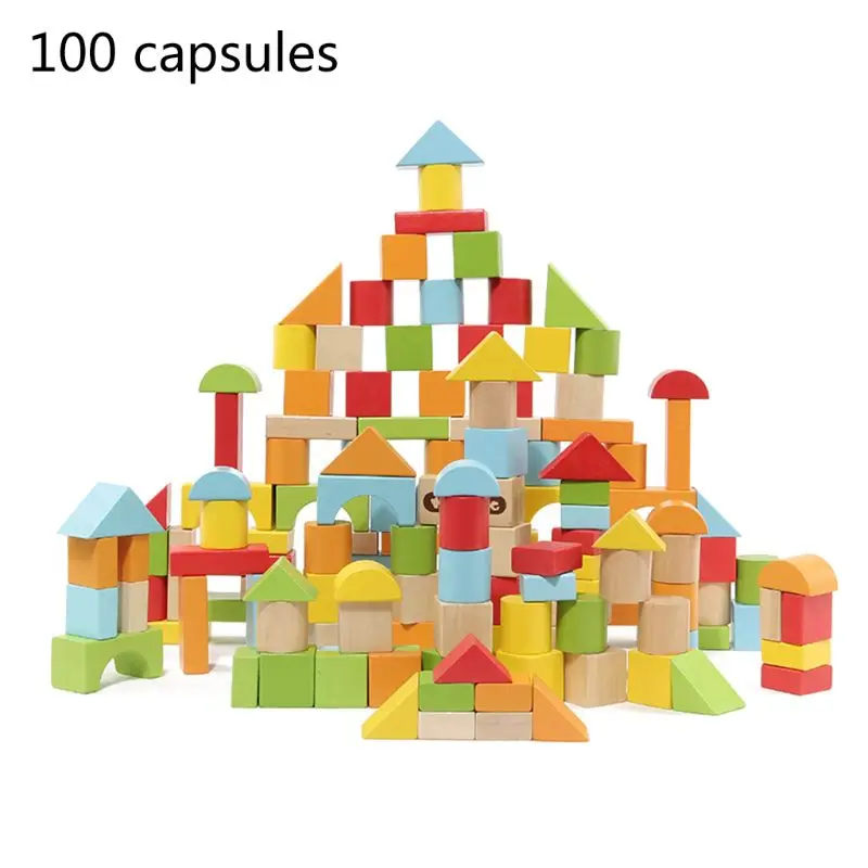 100 pieces of children's building block toys interactive early education toys R9UE
100 pieces of children's building block toys interactive early education toys R9UE