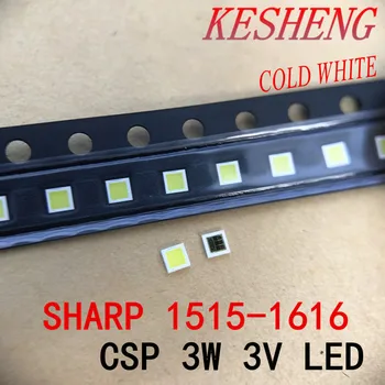 50pcs For SHARP LED LCD Backlight TV Application LED Backlight 3W 3V CSP 1515 1616 Cool white for TV Application
50pcs For SHARP LED LCD Backlight TV Application LED Backlight 3W 3V CSP 1515 1616 Cool white for TV Application