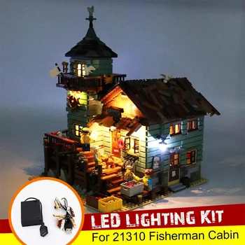LED Light Kit for 21310 for Old Fishing Store Cabin Building Blocks Compatible with Model 16050 ( Not Include the Model )
LED Light Kit for 21310 for Old Fishing Store Cabin Building Blocks Compatible with Model 16050 ( Not Include the Model )