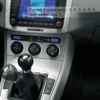 Hot New 6 Speed Shifter Manual Gear Shift Knob Gaitor Boot for for VW Passat B6 Black
Hot New 6 Speed Shifter Manual Gear Shift Knob Gaitor Boot for for VW Passat B6 Black