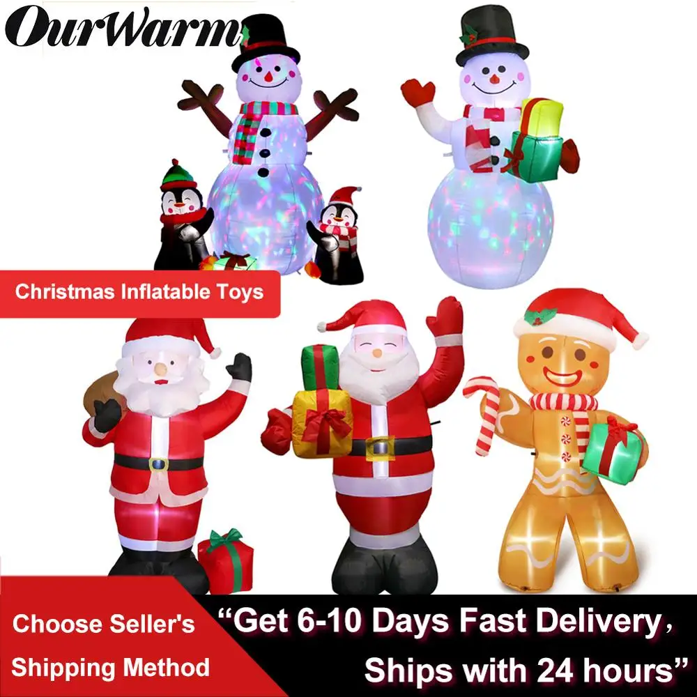 OurWarm 152cm Christmas Decorations Santa Claus Inflatable Props Inflatable Toy Indoor Outdoor Yard New Year Garden Decorations
OurWarm 152cm Christmas Decorations Santa Claus Inflatable Props Inflatable Toy Indoor Outdoor Yard New Year Garden Decorations