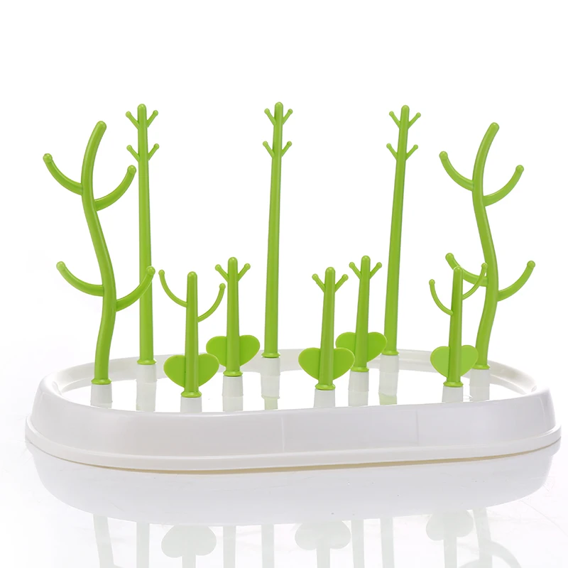Baby Bottle Drying Rack Simple Tree Shape Cleaning Dryer Drainer Detachable Useful Infant Milk Cup Holder YHZ012
Baby Bottle Drying Rack Simple Tree Shape Cleaning Dryer Drainer Detachable Useful Infant Milk Cup Holder YHZ012