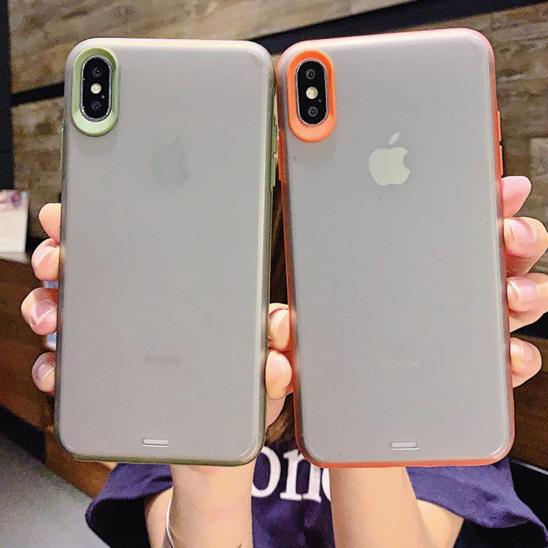 Matte Anti-knock Armor Case For iPhone 11 Pro Max X XS Max XR Transparent Case Back Cover For iPhone XR 7 8 Plus Silicone Cases
Matte Anti-knock Armor Case For iPhone 11 Pro Max X XS Max XR Transparent Case Back Cover For iPhone XR 7 8 Plus Silicone Cases