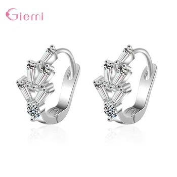 Sweet Creative 925 Sterling Silver Cubic Zircon Hoop Earring for Women Girl Trendy Hot New Fine Jewelry Hoop Earring
Sweet Creative 925 Sterling Silver Cubic Zircon Hoop Earring for Women Girl Trendy Hot New Fine Jewelry Hoop Earring