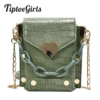 Tiptoegirls Embossed Bold Chains Women Small Flap Bag Hasp Fashion Shoulder Bag Quality Female Crossbody Bag Fashion Messenger
Tiptoegirls Embossed Bold Chains Women Small Flap Bag Hasp Fashion Shoulder Bag Quality Female Crossbody Bag Fashion Messenger