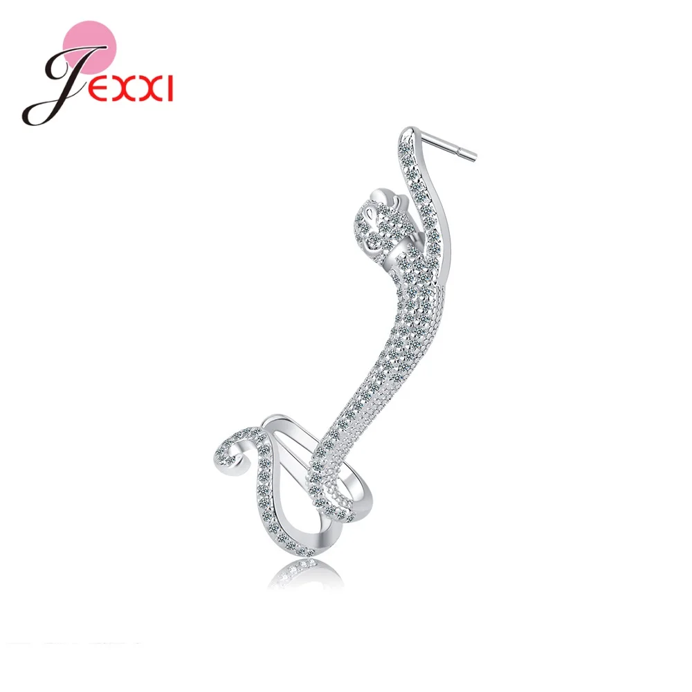 925 Sterling Silver Needle Cute Leopard Stud Earrings Dainty CZ Platinum Plated Hypoallergenic Clip Cuff Earrings For Women Men
925 Sterling Silver Needle Cute Leopard Stud Earrings Dainty CZ Platinum Plated Hypoallergenic Clip Cuff Earrings For Women Men
