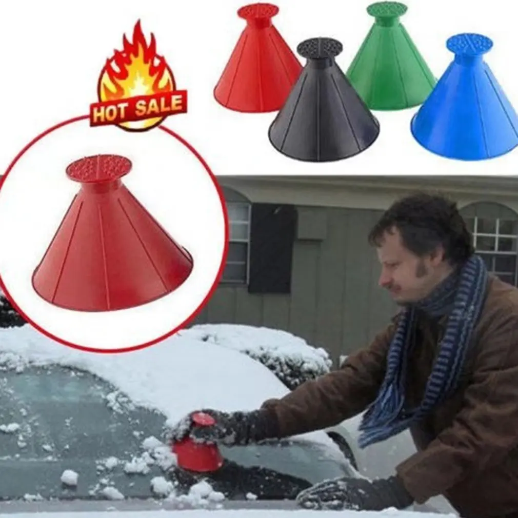 2020 Auto Car Magic Window Windshield Car Ice Scraper Shaped Funnel Snow Remover Deicer Cone Deicing Tool Window Glass Cleaning
2020 Auto Car Magic Window Windshield Car Ice Scraper Shaped Funnel Snow Remover Deicer Cone Deicing Tool Window Glass Cleaning