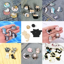 Fashion Cat Series Brooch Various Styles of Brooches Personalized Lapel Badge Bag Cartoon Jewelry Gift for Kid Friend
Fashion Cat Series Brooch Various Styles of Brooches Personalized Lapel Badge Bag Cartoon Jewelry Gift for Kid Friend