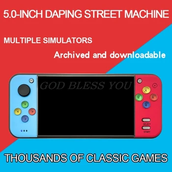 Mini 5\" Retro Game Console 360 Degree Joystick Handheld Game Machine Host TV Output Drop Shipping
Mini 5\" Retro Game Console 360 Degree Joystick Handheld Game Machine Host TV Output Drop Shipping