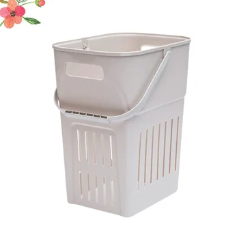 1PC Portable Durable Plastic Reusable Storage Container Laundry Bucket for Home Bathroom 
1PC Portable Durable Plastic Reusable Storage Container Laundry Bucket for Home Bathroom