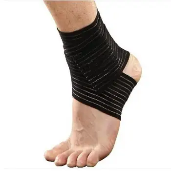 2Pcs Black Ankle Support Wrap Sport Bandage Compression Strap Elbow/Knee/Wrist Hand 
2Pcs Black Ankle Support Wrap Sport Bandage Compression Strap Elbow/Knee/Wrist Hand