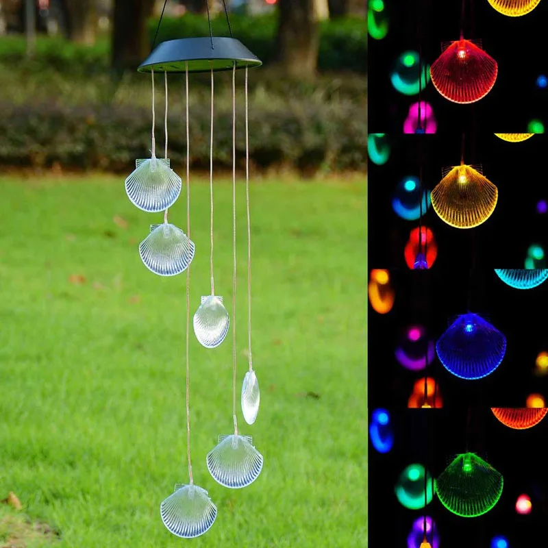 Solar LED Wind Chimes Romantic Landscape Lamp Outdoor Festival Fairy Light for Garden Yard Xmas Decor for Wedding
Solar LED Wind Chimes Romantic Landscape Lamp Outdoor Festival Fairy Light for Garden Yard Xmas Decor for Wedding
