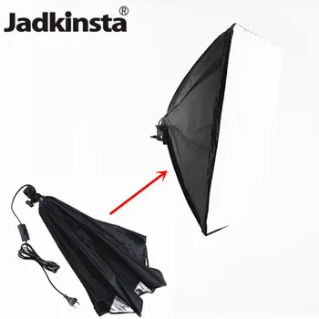 Jadkinsta 50x70cm Photo Studio Softbox with E27 Lamp Socket Power Switch Control Light Tent Lamp Soft Box with Light Stand Mount
Jadkinsta 50x70cm Photo Studio Softbox with E27 Lamp Socket Power Switch Control Light Tent Lamp Soft Box with Light Stand Mount