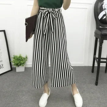2020 NEW FASHION Womens Stripe Color Block Dot Black High Waisted Wide Leg Trousers Loose Bottoms Pants Casual Free Shipping
2020 NEW FASHION Womens Stripe Color Block Dot Black High Waisted Wide Leg Trousers Loose Bottoms Pants Casual Free Shipping