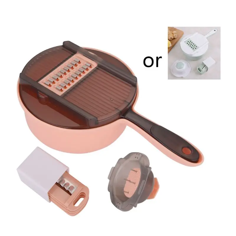 5-in-1 Vegetable Slicer Fruit Cutter Stainless Steel Multifunction Cutter Onion Slicer Kitchen Gargets
5-in-1 Vegetable Slicer Fruit Cutter Stainless Steel Multifunction Cutter Onion Slicer Kitchen Gargets