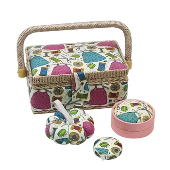 Mini Sewing Kits Fabric Pincushion Needle Threads Scissors Retractable Ruler Tape Measure Storage Box Set Christmas Mom Gifts
Mini Sewing Kits Fabric Pincushion Needle Threads Scissors Retractable Ruler Tape Measure Storage Box Set Christmas Mom Gifts