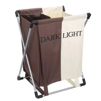 Foldable Dirty Laundry Basket Organizer X-shape Two Grid Home Laundry Hamper Large Clothes Storage Basket for Home Bathroom
Foldable Dirty Laundry Basket Organizer X-shape Two Grid Home Laundry Hamper Large Clothes Storage Basket for Home Bathroom
