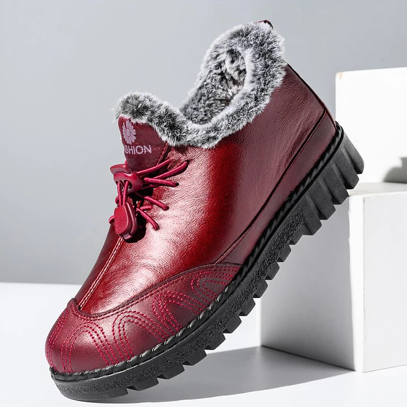 Women's boots Waterproof Snow Boots Female Winter Slip on Wedges Sequins Platform Boots Warm Plush Ankle Boots for women
Women's boots Waterproof Snow Boots Female Winter Slip on Wedges Sequins Platform Boots Warm Plush Ankle Boots for women