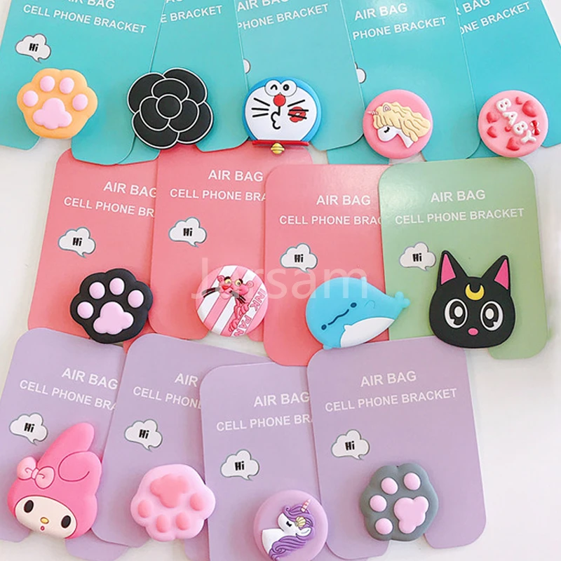 Universal socket mobile phone stretch bracket Cartoon air bag Phone Expanding phone Stand Finger car phone Holder ring holder 
Universal socket mobile phone stretch bracket Cartoon air bag Phone Expanding phone Stand Finger car phone Holder ring holder