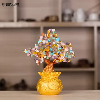 Mini Crystal Money Tree Bonsai Style Wealth Luck Feng Shui Bring Wealth Luck Home Decor Birthday Gift
Mini Crystal Money Tree Bonsai Style Wealth Luck Feng Shui Bring Wealth Luck Home Decor Birthday Gift