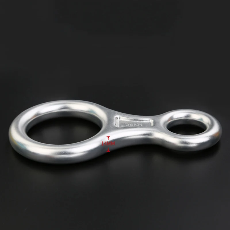 Climbing Rope Rescue Descender 8 Word Ring Downhill Equipment Outdoor High Altitude Descending Device FK88
Climbing Rope Rescue Descender 8 Word Ring Downhill Equipment Outdoor High Altitude Descending Device FK88