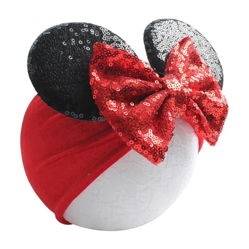 Baby velvet hair band Mickey bow wide headband Mickey Ears Minnie Ears Christmas Hair Clips Cashmere Mickey Ears Headwear
Baby velvet hair band Mickey bow wide headband Mickey Ears Minnie Ears Christmas Hair Clips Cashmere Mickey Ears Headwear