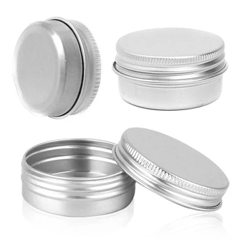 1 Pcs Round Empty Pot Jar Container Silver Box Screw Lid Craft Cans Box For Cosmetic Cream Lip Gloss Tubes Lip Balm Containers
1 Pcs Round Empty Pot Jar Container Silver Box Screw Lid Craft Cans Box For Cosmetic Cream Lip Gloss Tubes Lip Balm Containers