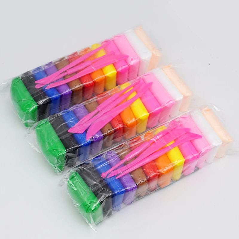 Light Clay Air Dry Polymer Plasticine Modelling Clay Super Light DIY Soft Creative Handgum Educational Clay Toys 12 Color/set
Light Clay Air Dry Polymer Plasticine Modelling Clay Super Light DIY Soft Creative Handgum Educational Clay Toys 12 Color/set