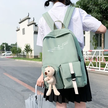 Moda mochila feminina mochila de viagem de cor sólida casual saco de escola para adolescente novo bagpack feminino mochila
Moda mochila feminina mochila de viagem de cor sólida casual saco de escola para adolescente novo bagpack feminino mochila