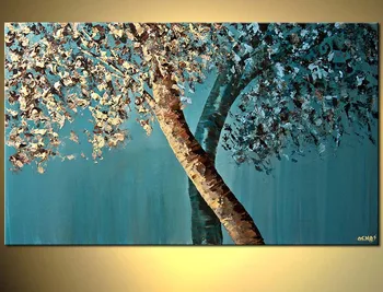100% Handpainted Palette Knife Texture Oil Painting Contemporary Artists Paintings Tree Wall Art Canvas Painting Ideas
100% Handpainted Palette Knife Texture Oil Painting Contemporary Artists Paintings Tree Wall Art Canvas Painting Ideas