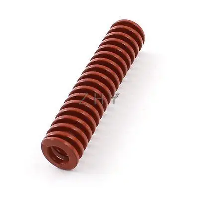 Med Load Red Spiral Stamping Compression Die Spring 10x45mm